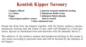 Kentish Kipper Savoury